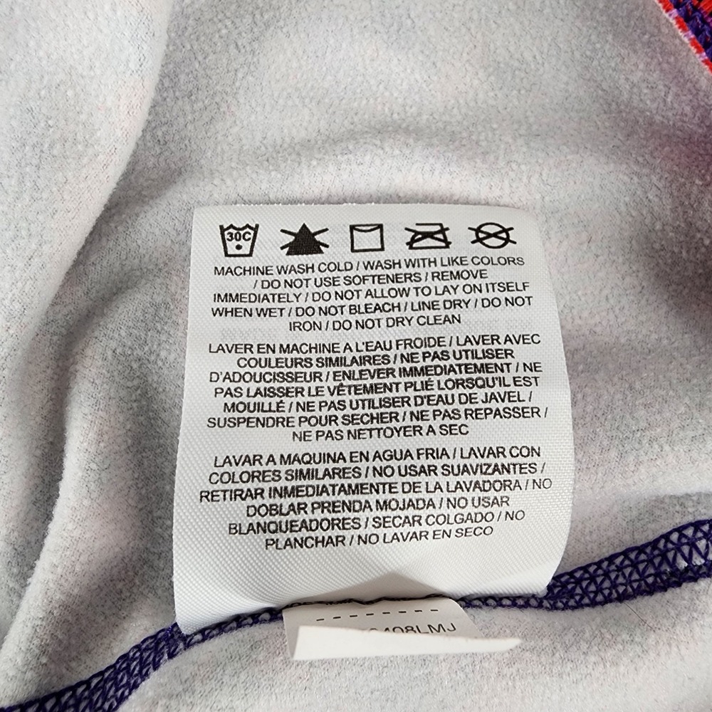 Nike Pro Dri-FIT Womens Small Quarter Zip Pullover Pink Purple Geometric Pattern - Picture 4 of 13